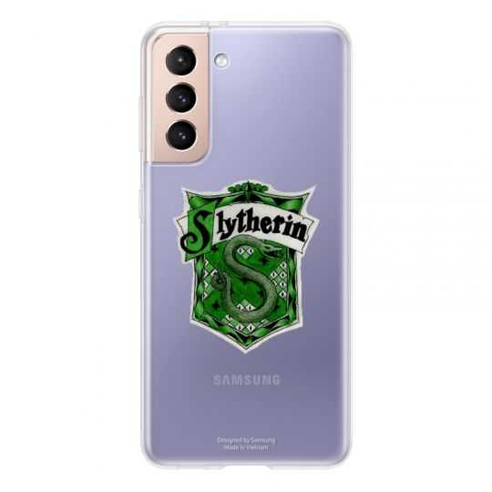Coque Transparente Pour Samsung Galaxy S21 Harry Potter Slytherin