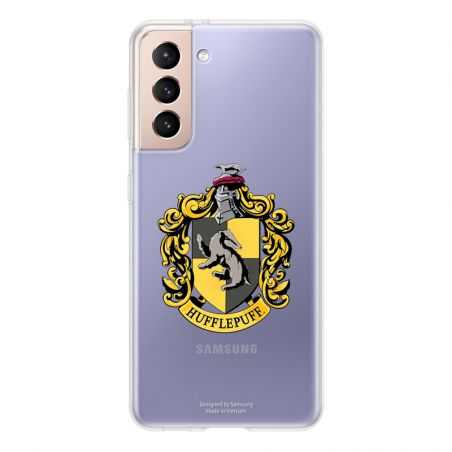 Coque Transparente Pour Samsung Galaxy S21 Harry Potter Hufflepuff