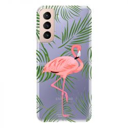 Coque Transparente Pour Samsung Galaxy S21 Famant Rose