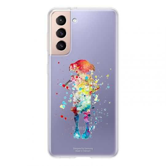 Coque Transparente Pour Samsung Galaxy S21 Dobby Colore