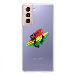 Coque Transparente Pour Samsung Galaxy S21 Bob Marley Graf