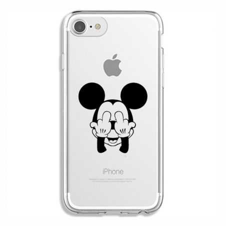 Coque Transparente Pour Iphone 6 / 6s Mickey doigt