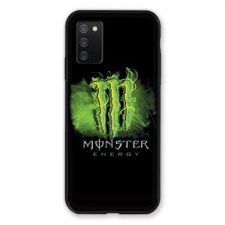 Coque Pour Samsung Galaxy A02S Monster Energy Vert