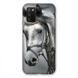 Coque Pour Samsung Galaxy A02S Cheval Blanc