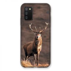 Coque Pour Samsung Galaxy A02S Chasse Chevreuil Blanc