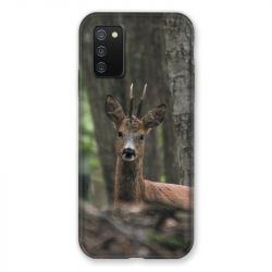 Coque Pour Samsung Galaxy A02S Chasse Chevreuil Bois