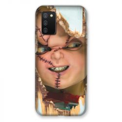 Coque Pour Samsung Galaxy A02S Chucky Blanc