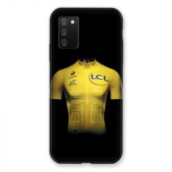 Coque Pour Samsung Galaxy A02S Cyclisme Maillot Jaune
