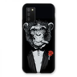 Coque Pour Samsung Galaxy A02S Decale Singe Mafia