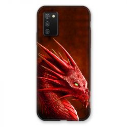 Coque Pour Samsung Galaxy A02S Dragon Rouge