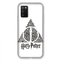 Coque Pour Samsung Galaxy A02S WB License Harry Potter Triangle Blanc