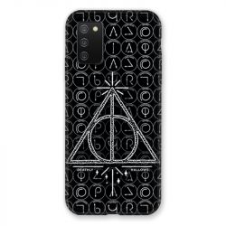 Coque Pour Samsung Galaxy A02S WB License Harry Potter Triangle noir