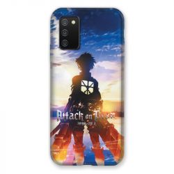 Coque Pour Samsung Galaxy A02S Manga Attaque Titans Soleil