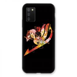 Coque Pour Samsung Galaxy A02S Manga Fairy Tail Logo Noir