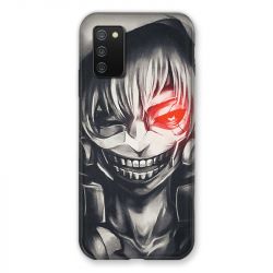 Coque Pour Samsung Galaxy A02S Manga Kaneki Noir