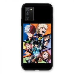 Coque Pour Samsung Galaxy A02S Manga My Hero Academia Noir