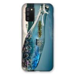 Coque Pour Samsung Galaxy A02S Mer Bouteille