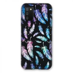 Coque Pour Samsung Galaxy A02S Psychedelic Plume