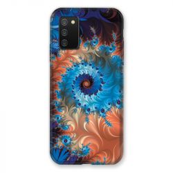 Coque Pour Samsung Galaxy A02S Psychedelic Spirale
