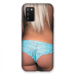 Coque Pour Samsung Galaxy A02S Sexy Tanga Bleu