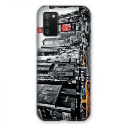 Coque Pour Samsung Galaxy A02S Amerique USA New York Taxi