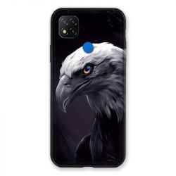 Coque Pour Xiaomi Redmi 9C Aigle Royal Noir