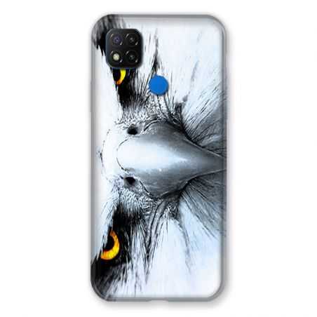 Coque Pour Xiaomi Redmi 9C Aigle Royal Blanc