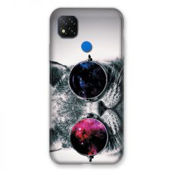 Coque Pour Xiaomi Redmi 9C Chat Fashion
