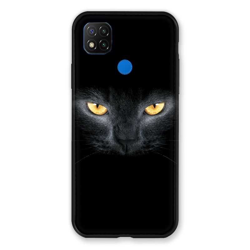Coque Pour Xiaomi Redmi 9C Chat Noir
