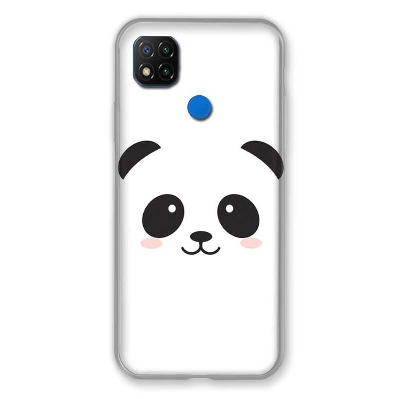 Coque Pour Xiaomi Redmi 9C Panda Blanc