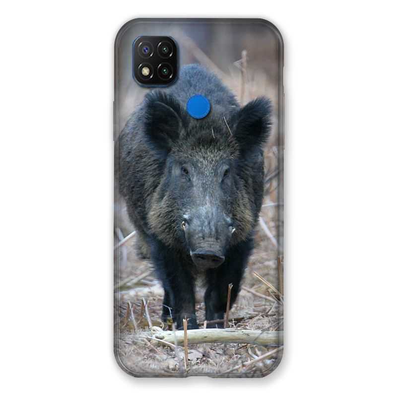 Coque Pour Xiaomi Redmi 9C Sanglier Pin