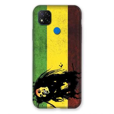 Coque Pour Xiaomi Redmi 9C Bob Marley Drapeau