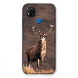 Coque Pour Xiaomi Redmi 9C Chasse Chevreuil Blanc
