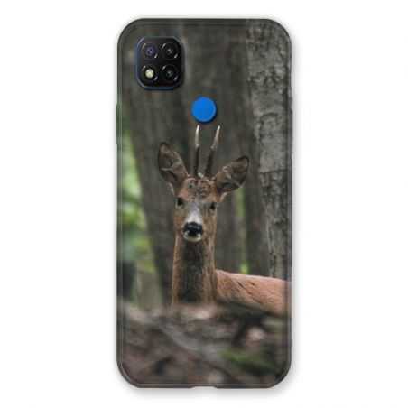 Coque Pour Xiaomi Redmi 9C Chasse Chevreuil Bois