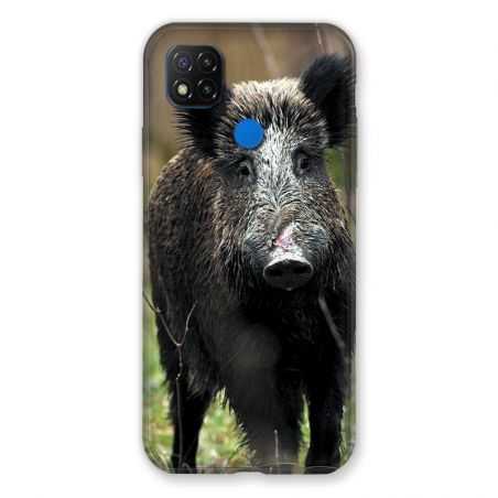 Coque Pour Xiaomi Redmi 9C Chasse Sanglier bois