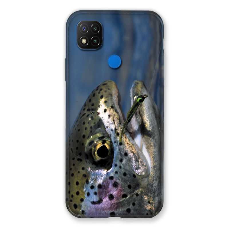 Coque Pour Xiaomi Redmi 9C Peche Truite