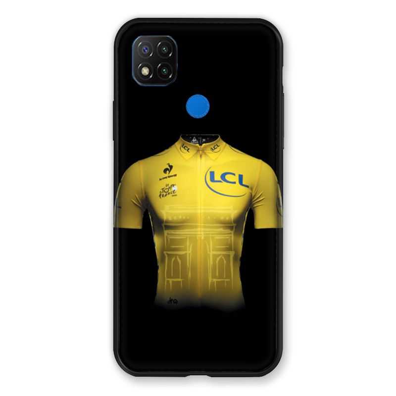 Coque Pour Xiaomi Redmi 9C Cyclisme Maillot Jaune