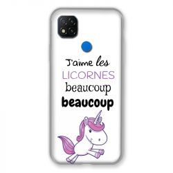 Coque Pour Xiaomi Redmi 9C Decale Licornes