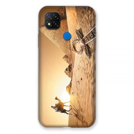 Coque Pour Xiaomi Redmi 9C Egypte Chameau