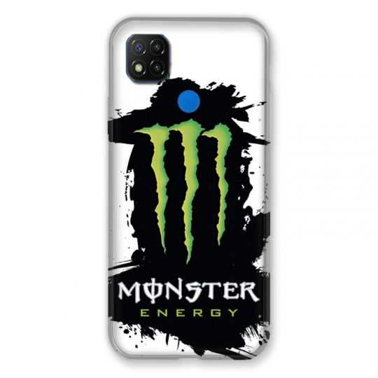 Coque Pour Xiaomi Redmi 9C Monster Energy Tache