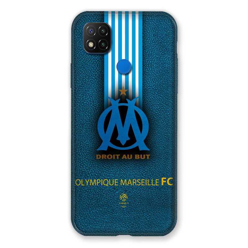 Coque Pour Xiaomi Redmi 9C Olympique Marseille OM Bande