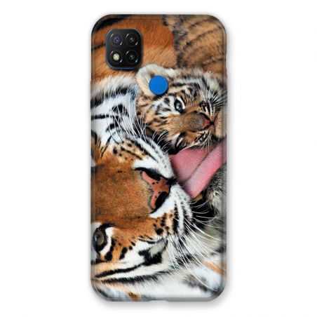 Coque Pour Xiaomi Redmi 9C Bebe Tigre