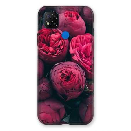 Coque Pour Xiaomi Redmi 9C Fleur Pivoine