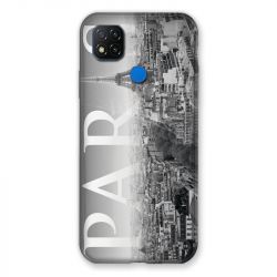 Coque Pour Xiaomi Redmi 9C France Paris Vintage