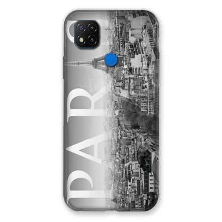 Coque Pour Xiaomi Redmi 9C France Paris Vintage