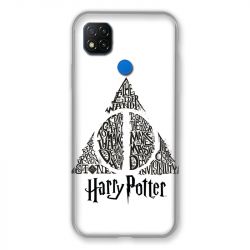 Coque Pour Xiaomi Redmi 9C WB License Harry Potter Triangle Blanc