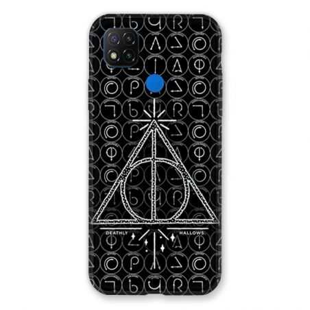 Coque Pour Xiaomi Redmi 9C WB License Harry Potter Triangle noir