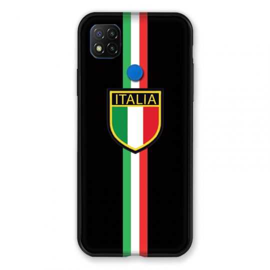 Coque Pour Xiaomi Redmi 9C Italie 3 Noir