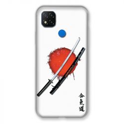 Coque Pour Xiaomi Redmi 9C Japon Epée