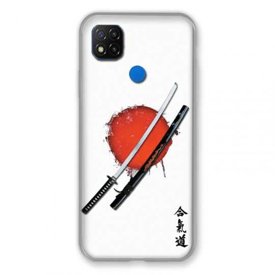 Coque Pour Xiaomi Redmi 9C Japon Epée